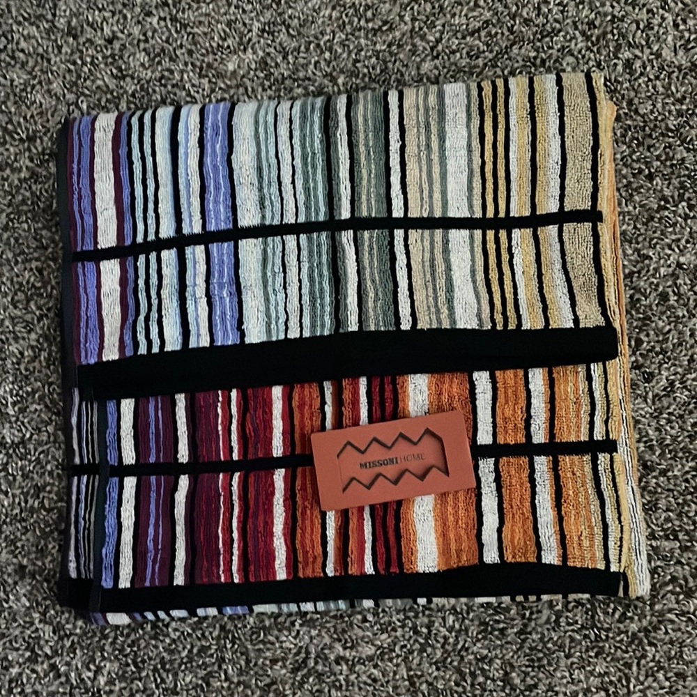 Missoni bath or beach towel